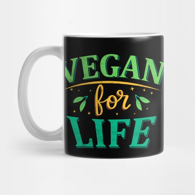 Vegan for Life, Vegan Christmas Gifts, 2023 by KindWanderer